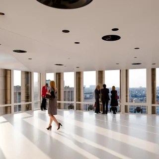 The Panoramic foyer at SQUARE